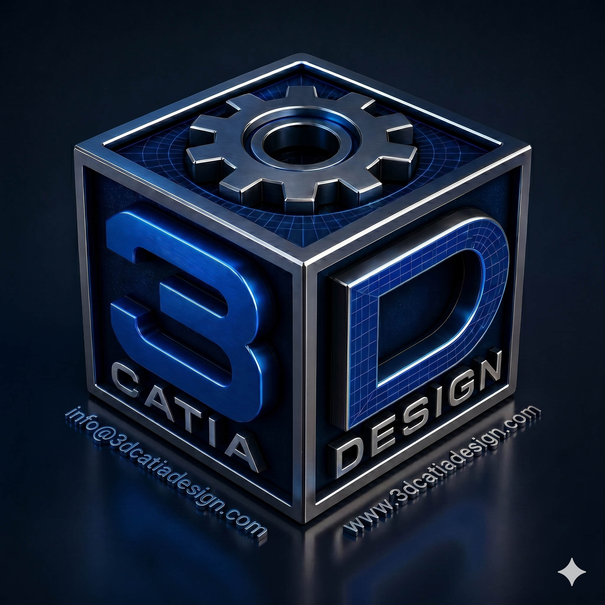 3D CATIA DESIGN Logo